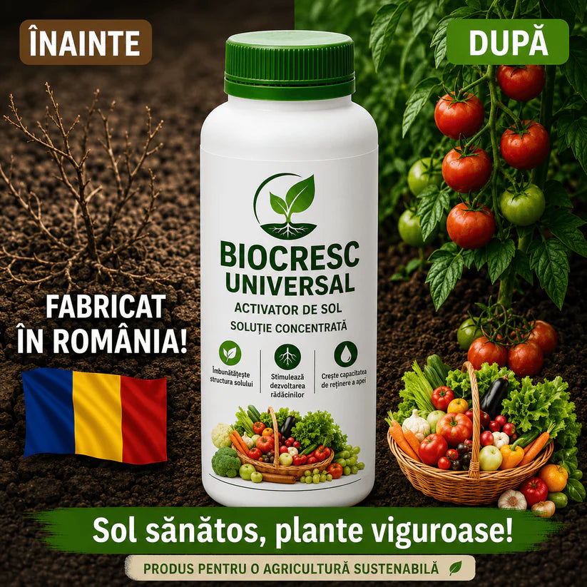 1+1 GRATIS Îngrășământ Legume organic de legare și rodire