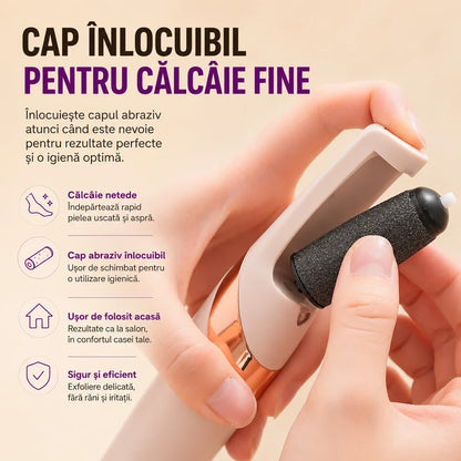 Aparat Electric Portabil pentru Călcâi