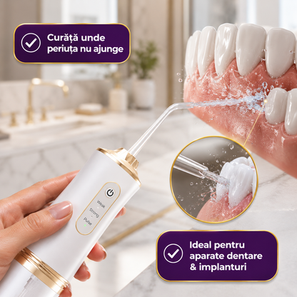 Irigator bucal si oral cu 4 capete