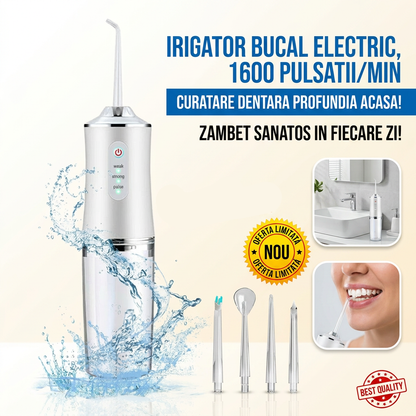 Irigator bucal si oral cu 4 capete