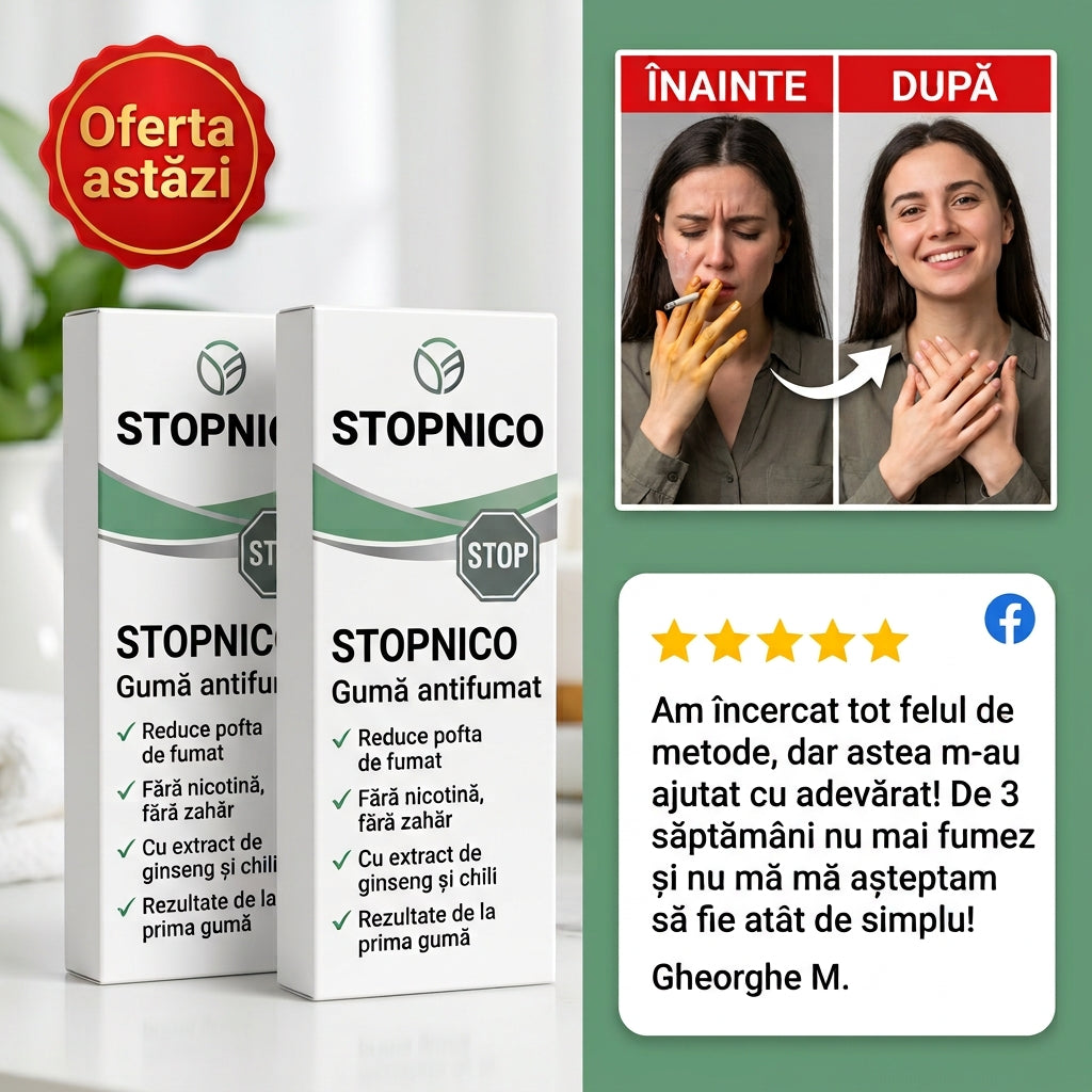 Gume pentru renunțat la fumat StopNico