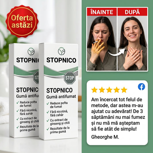 Gume pentru renunțat la fumat StopNico