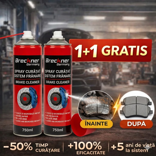 1+1 GRATIS Spray Curățare Sistem de Frânare și Discuri de Frână 500 ml