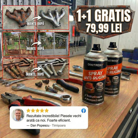 1+1 GRATIS Spray Tratament Anti-Rugină™